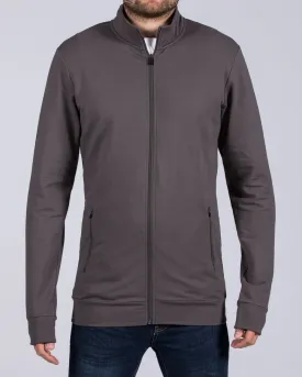 2t Tall Zip Up Top (dark grey)