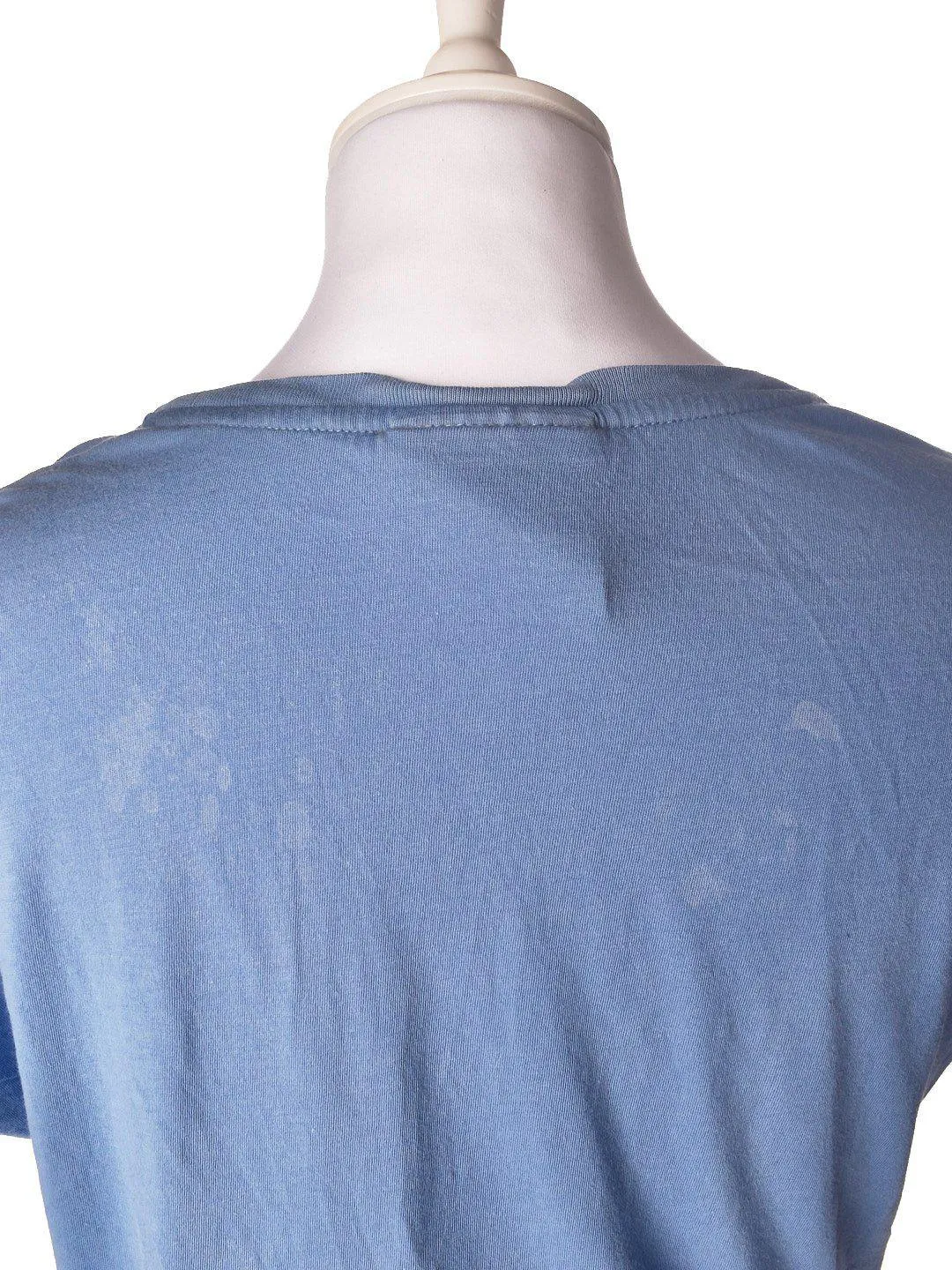 Blå T-shirt med Print