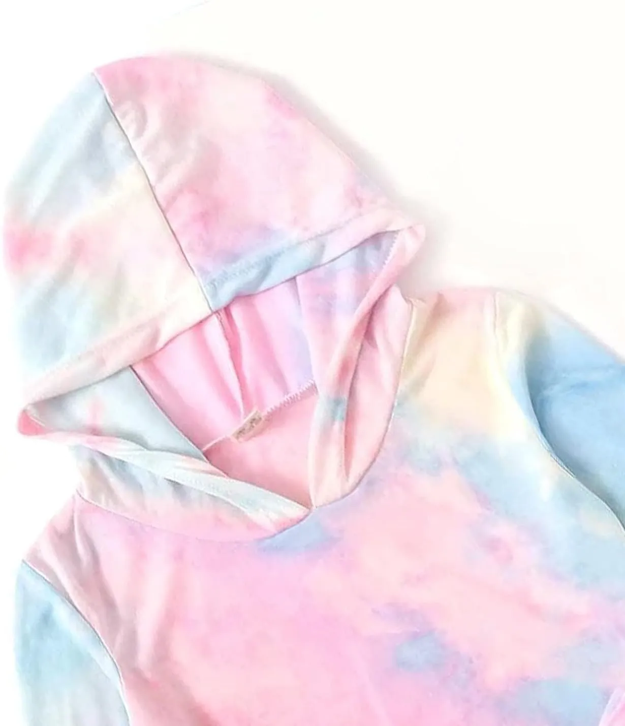 Girls Tie Dye Clothes Outfits Set Jogger Suits Sweatsuits Tracksuits Sweatshirts Hoodies Shorts Sets