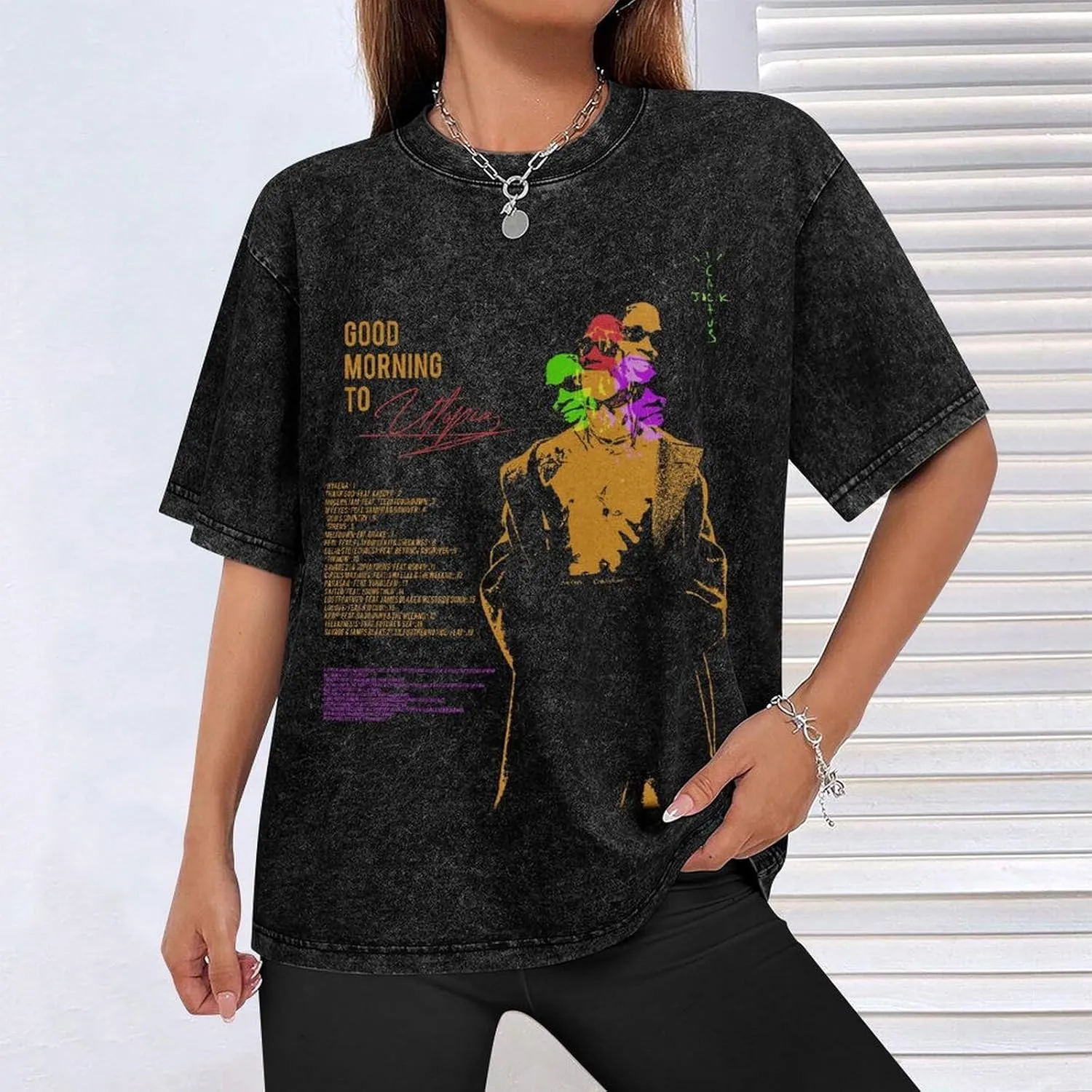 Mans Crewneck Short Sleeve Funny Shirt