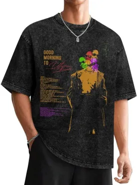 Mans Crewneck Short Sleeve Funny Shirt