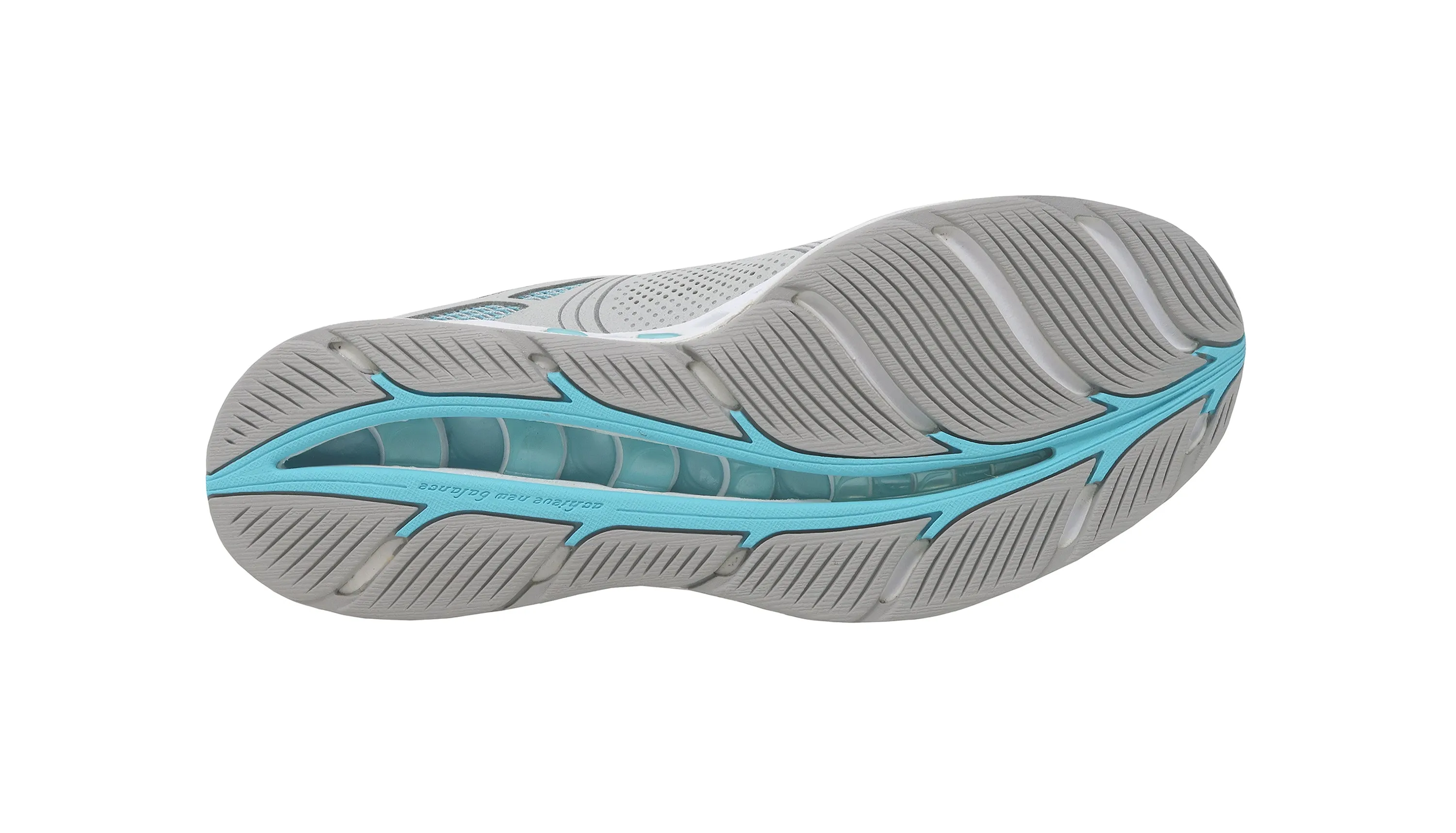 New Balance Women's 1100 Silver/Blue Toning Viz Tech Shoes