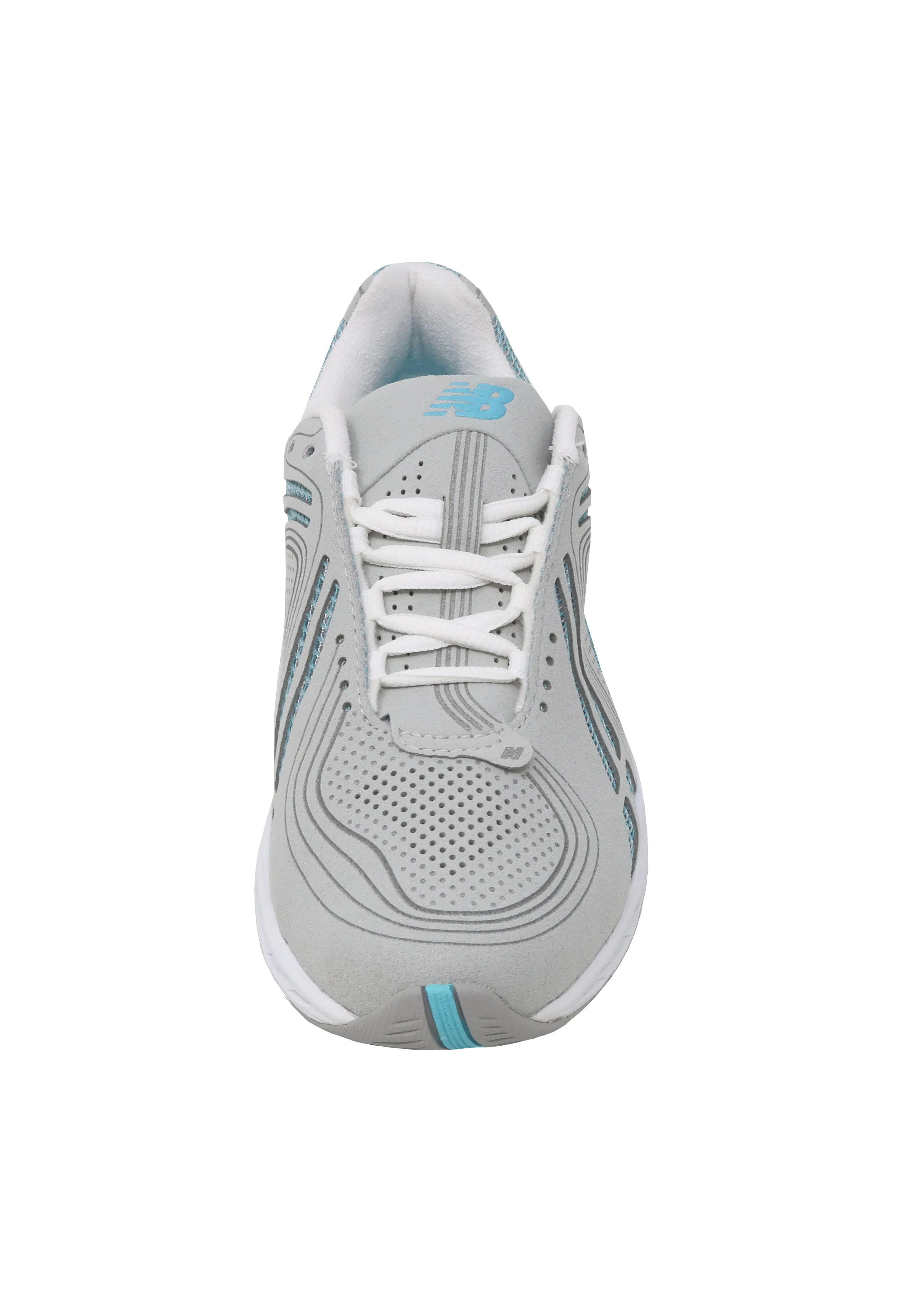 New Balance Women's 1100 Silver/Blue Toning Viz Tech Shoes