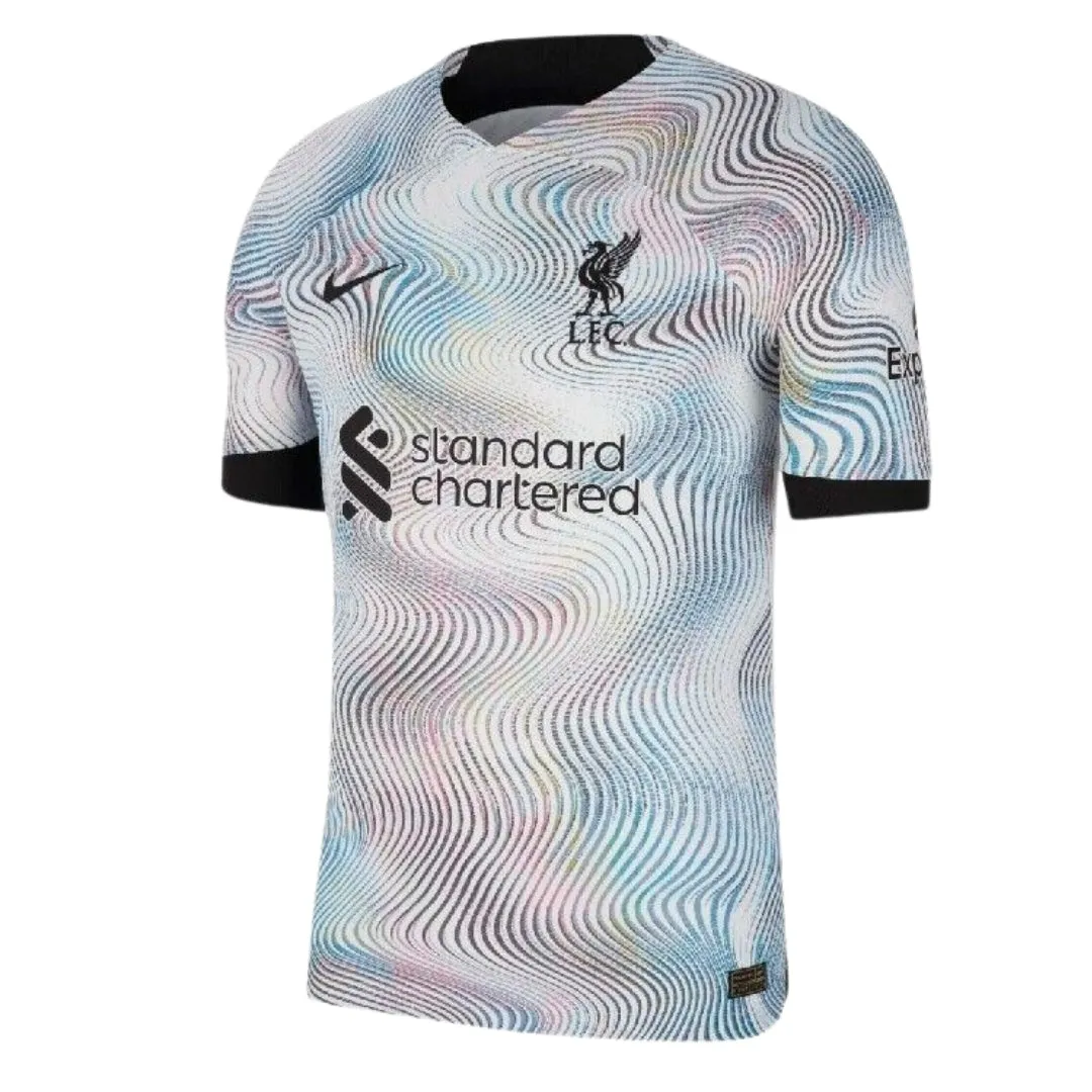 Nike Liverpool Away Shirt 22 23 Dri Fit White Football Shirt