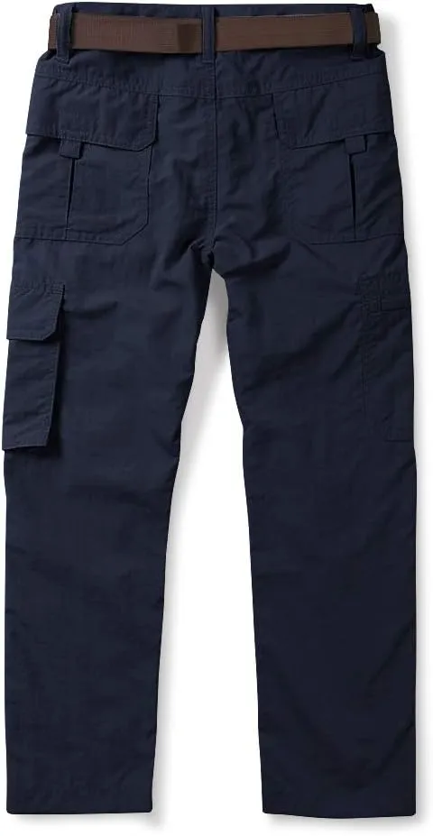 OCHENTA Men & Boys' Quick Dry Cargo Pants for Outdoor Hiking Camping Fishing