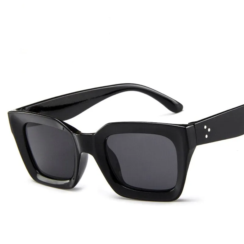 Sunglasses Women Fashion Tops Rectangle Sunglasses Womens New Vintage Sunglasses Female Retro Classic Goggles