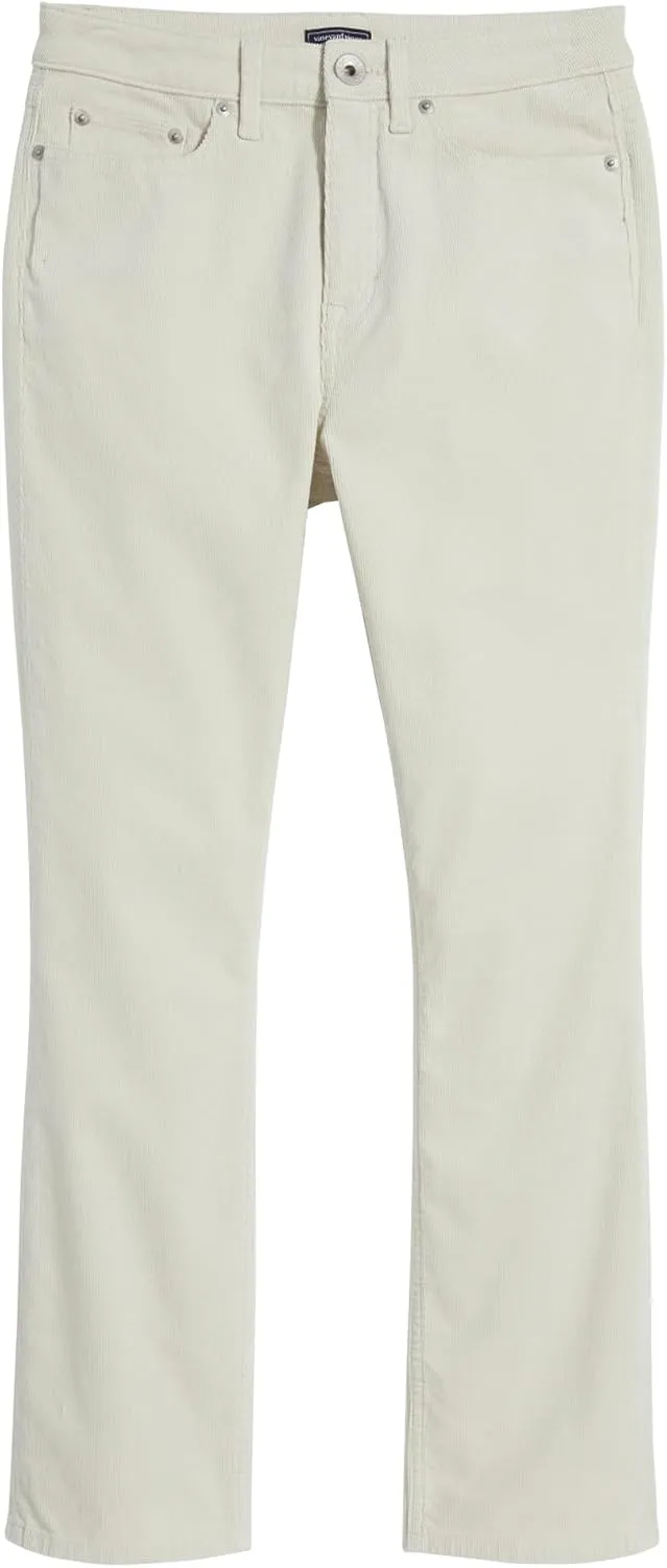vineyard vines Women's Mid-Rise Kick Flare Corduroy